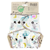Petit Lulu - Höschenwindel "Fluffy Organic" - One Size (4-15 kg) mit langer Saugeinlage