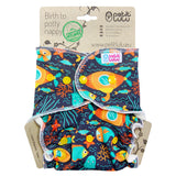 Petit Lulu - Höschenwindel "Fluffy Organic" - One Size (4-15 kg) mit langer Saugeinlage