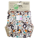 Petit Lulu - Höschenwindel "Fluffy Organic" - One Size (4-15 kg) mit langer Saugeinlage