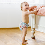 Petit Lulu – Fluffy Organic Höschenwindel – One Size (4–15 kg) – Druckknopf oder Klett