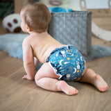 Petit Lulu - Höschenwindel "Fluffy Organic" - One Size (4-15 kg) mit langer Saugeinlage