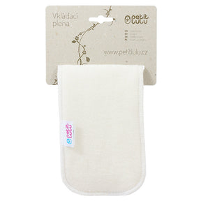 Petit Lulu - Bambus-Booster-Einlage (4-lagig) - One Size (30x10 cm) - kurze 4lagige Saugeinlage von Petit Lulu - Top Qualität, Made in Europe.
