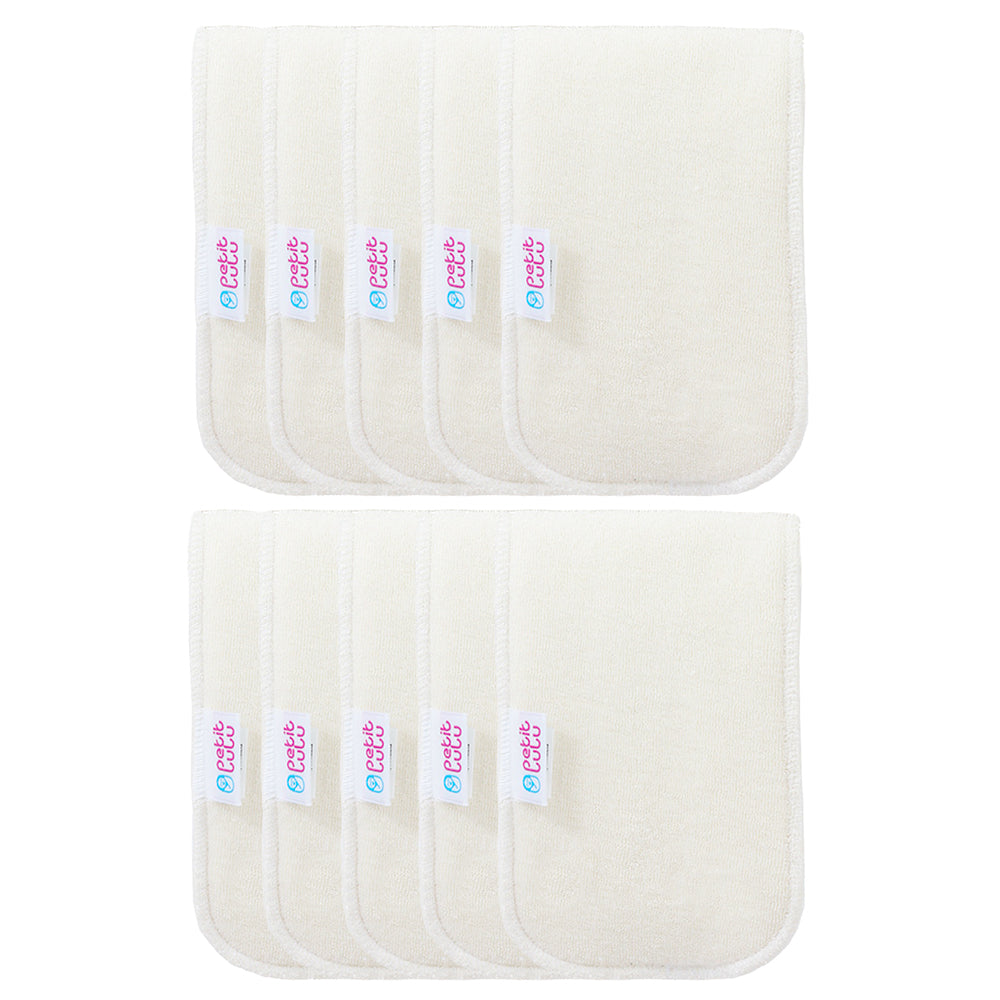 Petit Lulu - Bambus-Booster-Einlagen (3-lagig) - Kurz (30x10 cm)