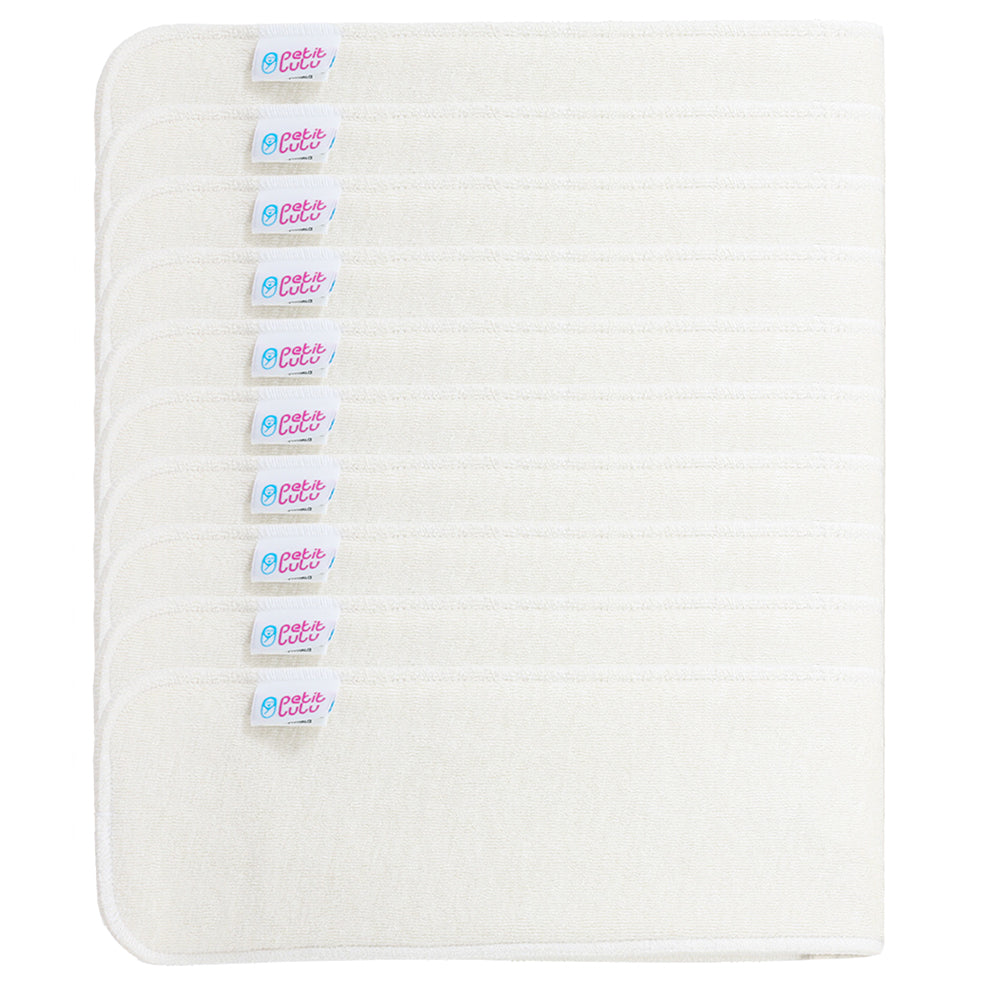 Petit Lulu - Bambus-Booster-Einlagen (3-lagig) - Lang (55x10 cm)