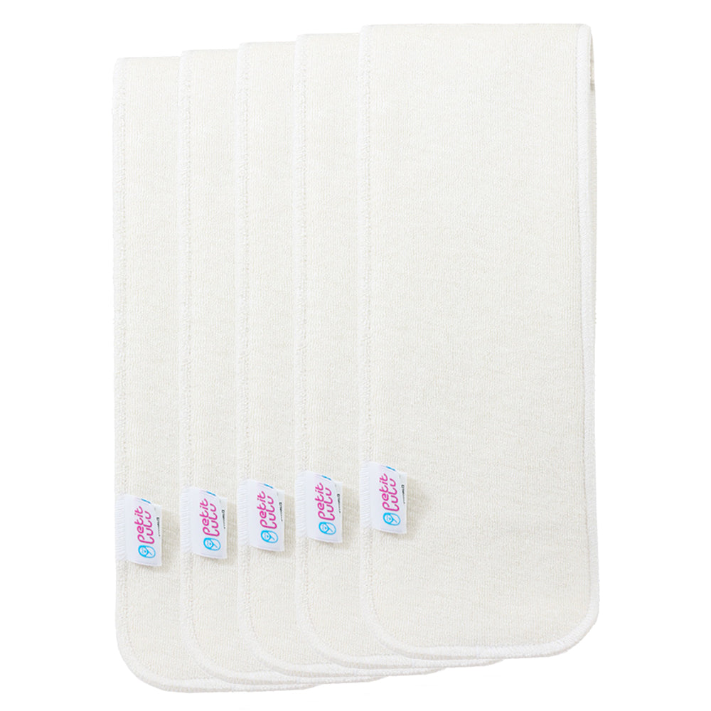 Petit Lulu - Bambus-Booster-Einlagen (3-lagig) - Lang (55x10 cm)