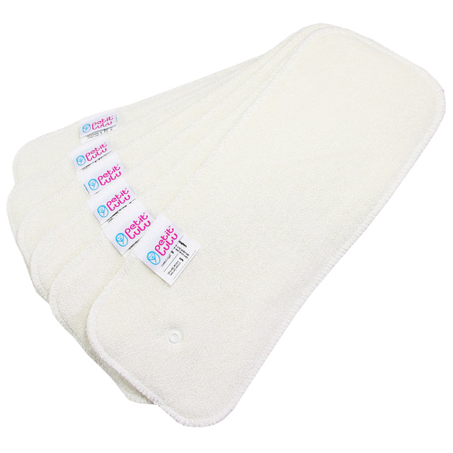 Petit Lulu - kurzer SIO-Booster (27x10 cm) - Saugeinlage mit Knöpfen