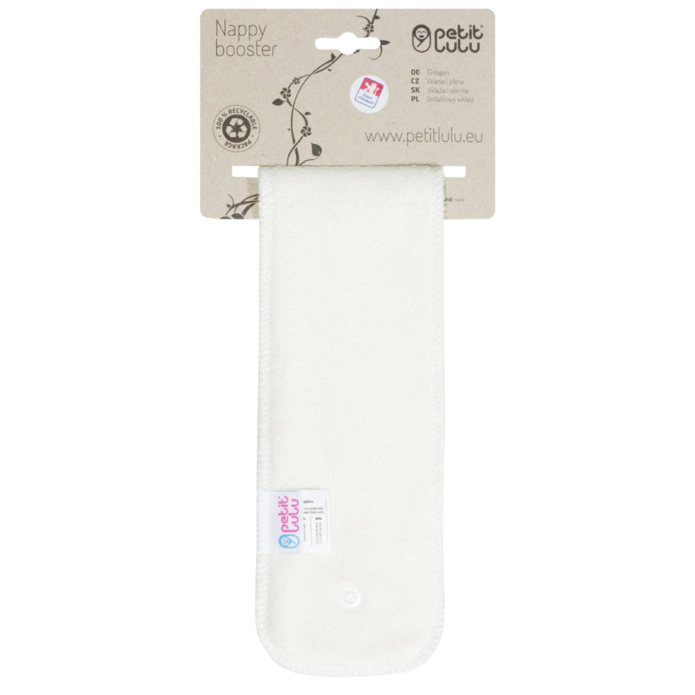 Petit Lulu - Bambus-Booster-Einlage (3-lagig) - Newborn (47x8 cm) - 3-lagige Saugeinlage von Petit Lulu - Top Qualität, Made in Europe.