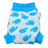 Petit Lulu - Woll-Überhose - Turquoises Hedgies