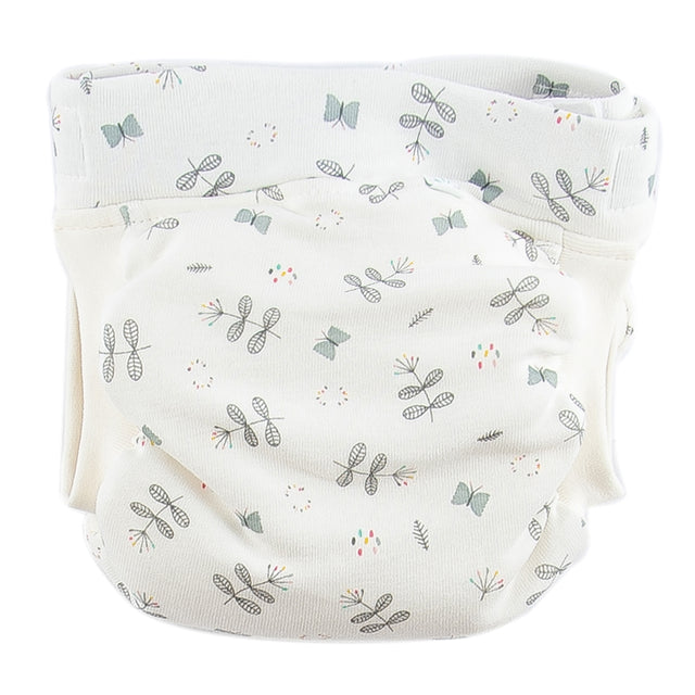 Popolini - EasyFree Bio Baumwoll (Feinripp) Windel mit Abhaltefunktion