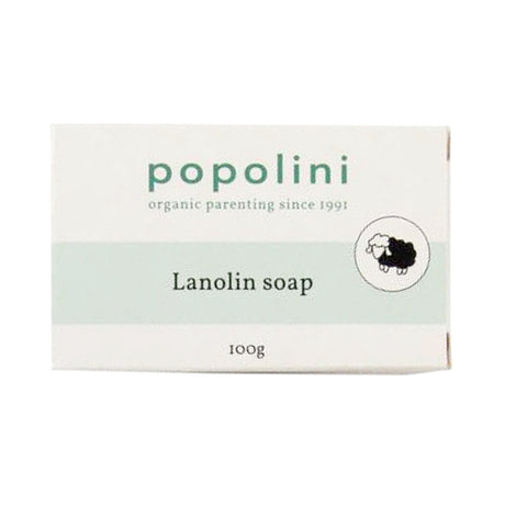 Popolini - Lanolinseife zur Reinigung und Rückfettung von Wolle - 100 Gramm