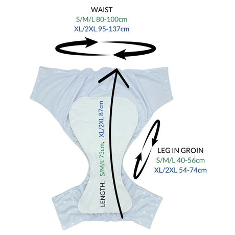 Pupus - Saugeinlage für Inkontinenz-Pants SLIM