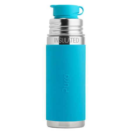 PuraSport™ ISO-Flasche 260ml - BigMouth™ Aufsatz (inkl. Silikonüberzug)