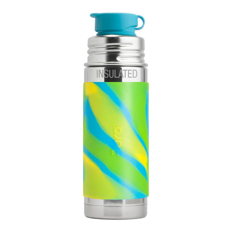 Pura ISO-Sportflasche - 260ml - BigMouth™ Aufsatz (inkl. Silikonüberzug) isolierte Flasche