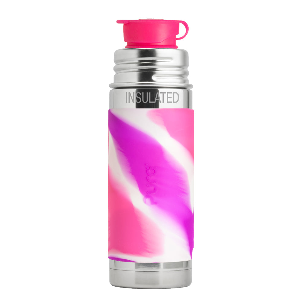 PuraSport™ ISO-Flasche 260ml - BigMouth™ Aufsatz (inkl. Silikonüberzug)