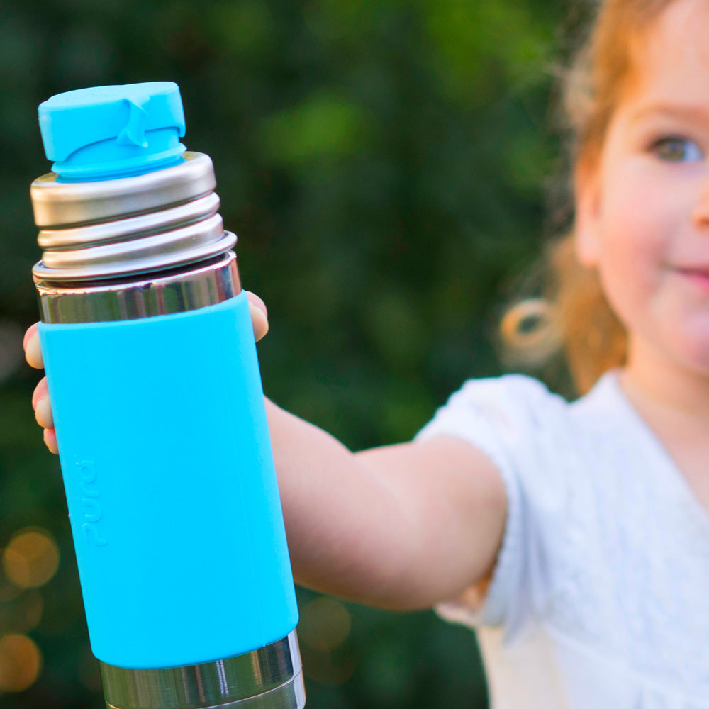 PuraSport™ ISO-Flasche 260ml - BigMouth™ Aufsatz (inkl. Silikonüberzug)