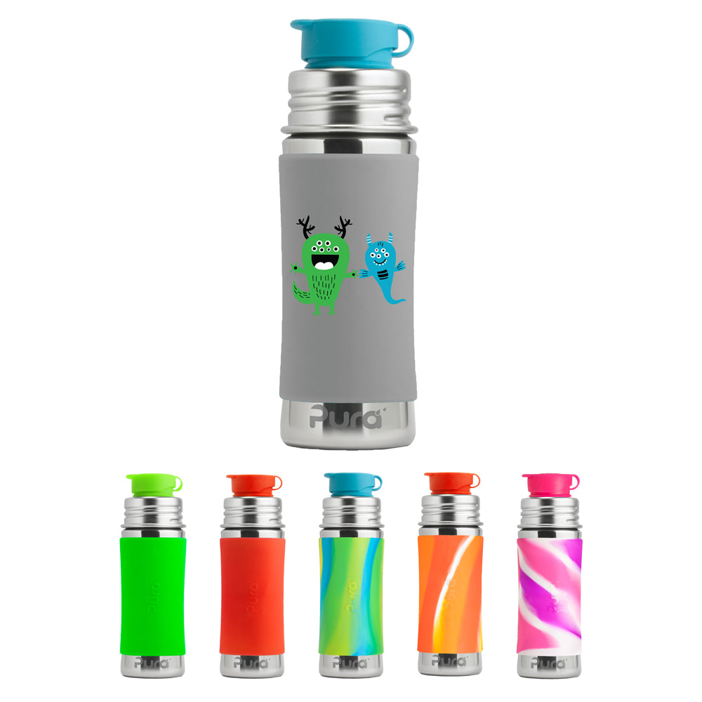 PuraSport™ Flasche 325 ml - BigMouth™ Aufsatz (inkl. Silikonüberzug)