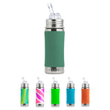 Pura Kiki Trinkflasche 325ml - Strohhalm Aufsatz (inkl. Schutzkappe)