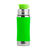 Pura Kiki Sportflasche - 325ml - BigMouth™ Aufsatz (inkl. Silikonüberzug)