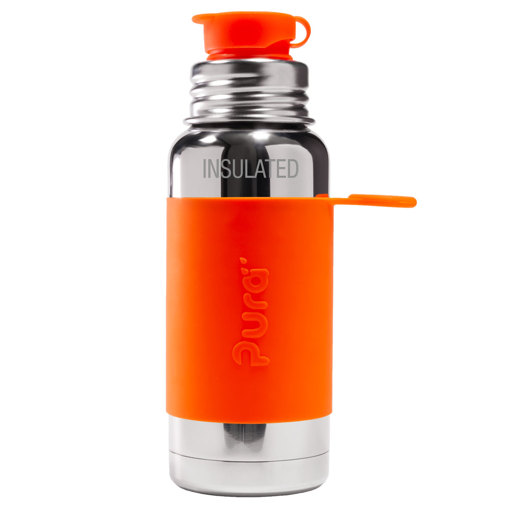 PuraSport™ ISO-Flasche 475ml - BigMouth™ Aufsatz (inkl. Silikonüberzug)