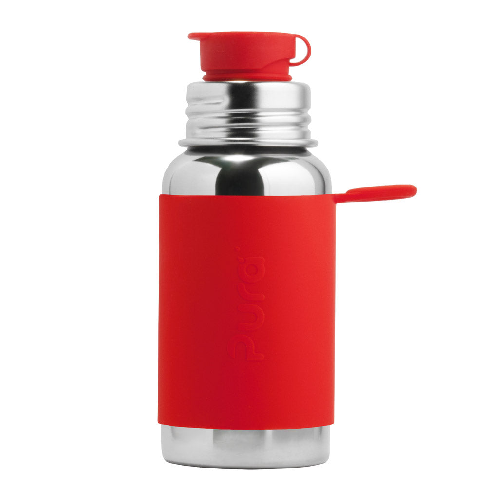 PuraSport™ Flasche - 500ml - BigMouth™ Aufsatz (inkl. Silikonüberzug)