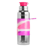 PuraSport™ ISO-Flasche 600ml - BigMouth™ Aufsatz (inkl. Silikonüberzug)