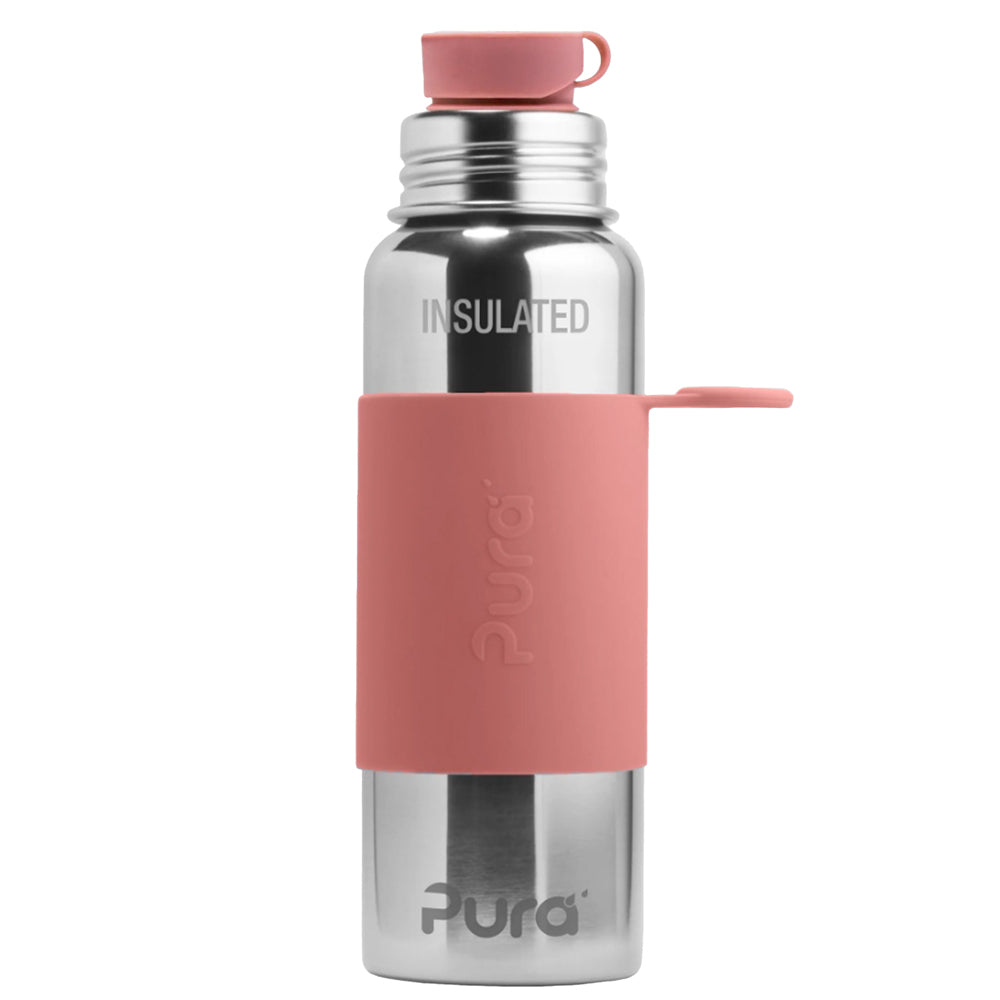 PuraSport™ ISO-Flasche 600ml - BigMouth™ Aufsatz (inkl. Silikonüberzug)