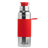 PuraSport™ ISO-Flasche 600ml - BigMouth™ Aufsatz (inkl. Silikonüberzug)