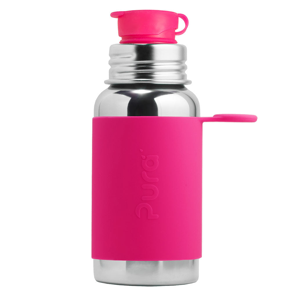 PuraSport™ Flasche - 500ml - BigMouth™ Aufsatz (inkl. Silikonüberzug)