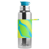 Pura Sportflasche - 800ml - BigMouth™ Aufsatz (inkl. Silikonüberzug)