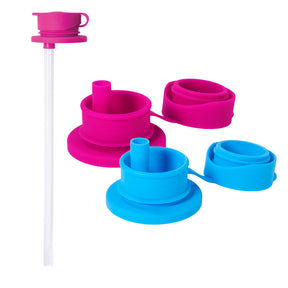 Pura Kiki - BigMouth™ Sportaufsatz mit Strohalm aus Silikon