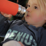 Pura Kiki - KIDDO ISO-Trinkflasche 260ml - Strohhalm Aufsatz (inkl. Schutzkappe)