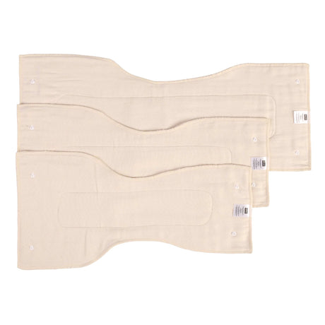 Seneo - anatomisch geformte Saugeinlagen - Bio-Baumwolle - 3 Größen - 2er-Pack