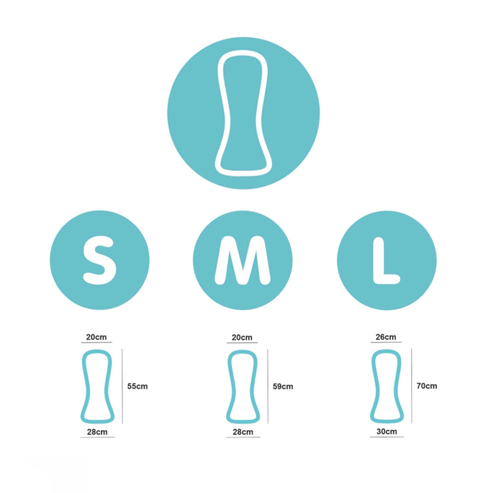 Seneo - anatomische "Stay-dry" Saugeinlagen (Mikrofaser) - 2 Stück