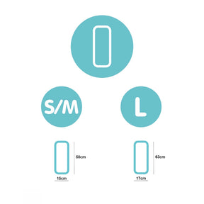 Seneo - zusätzliche Saugeinlagen (Booster) - Bio-Baumwolle - 2 Größen - 2er-Pack
