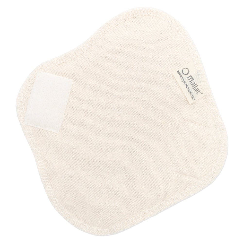 Myllymuksut - Maijat Slipeinlage aus Bio-Baumwolle Natur und Schwarz  - Klettverschluss