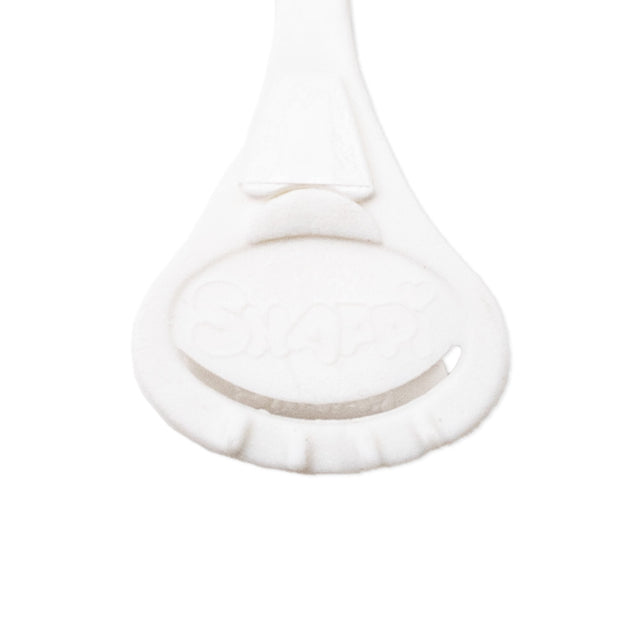 Snappi Windelklammer für Prefolds / Mullwindeln - Größe 2 - (1 Stück) - Weiß