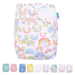 TotsBots H.E.R.O. - One Size All in One (AIO) - gemacht für kleine Superhelden! Hero Stoffwindel.