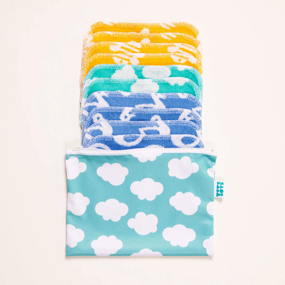 TotsBots - Wipes Bag (Nasstasche für Feuchttücher) - Gr. XS (15 x 18,5 cm)