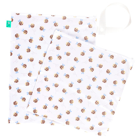 TotsBots - doppelter Wetbag mit Trockenfach Gr. M (38x30 cm)