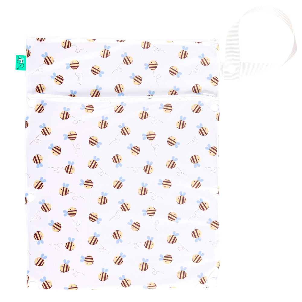 TotsBots - doppelter Wetbag mit Trockenfach Gr. M (38x30 cm)