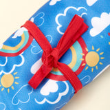 TotsBots - wasserdichte Wickelunterlage "Happy Mat" (72x47 cm)