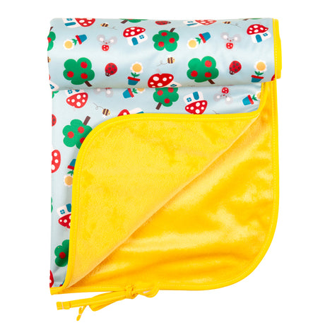 TotsBots - wasserdichte Wickelunterlage "Happy Mat" (72x47 cm)