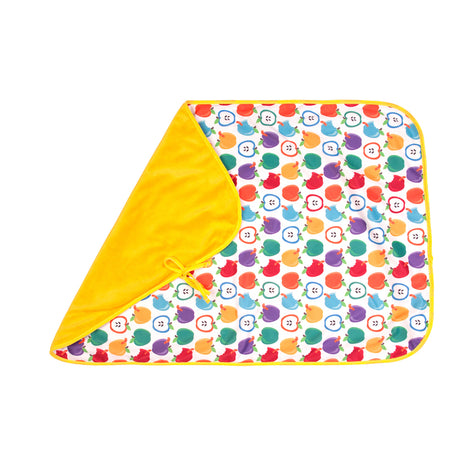 TotsBots - wasserdichte Wickelunterlage "Happy Mat" (72x47 cm)