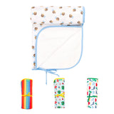 TotsBots - wasserdichte Wickelunterlage "Happy Mat" (72x47 cm)