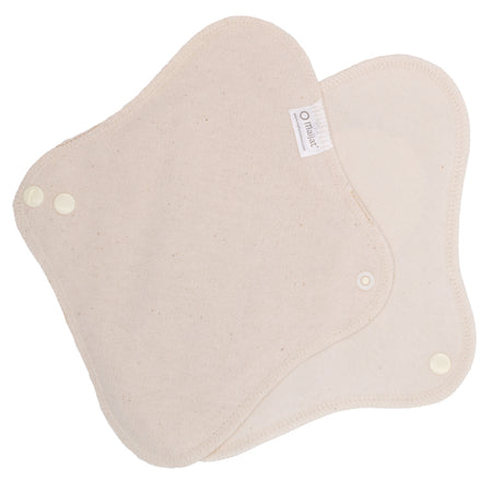 Maijat Slipeinlage (mini) aus organischer Baumwolle Natur und Schwarz