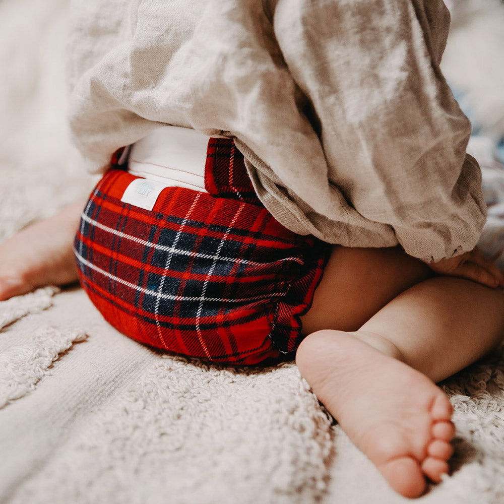 Culla di Teby (AI3) - Bio-Baumwolle Hybridwindel - (EINZELN) - Cozy Kilt