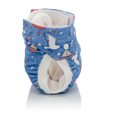 Culla di Teby (AI3) - Bio-Baumwolle Hybridwindel - (EINZELN) - I Love Sea