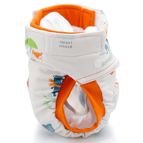 Culla di Teby (AI3) - Bio-Baumwolle Hybridwindel - (EINZELN) - Little Cloud