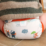 Culla di Teby (AI3) - Bio-Baumwolle Hybridwindel - (EINZELN) - Little Cloud