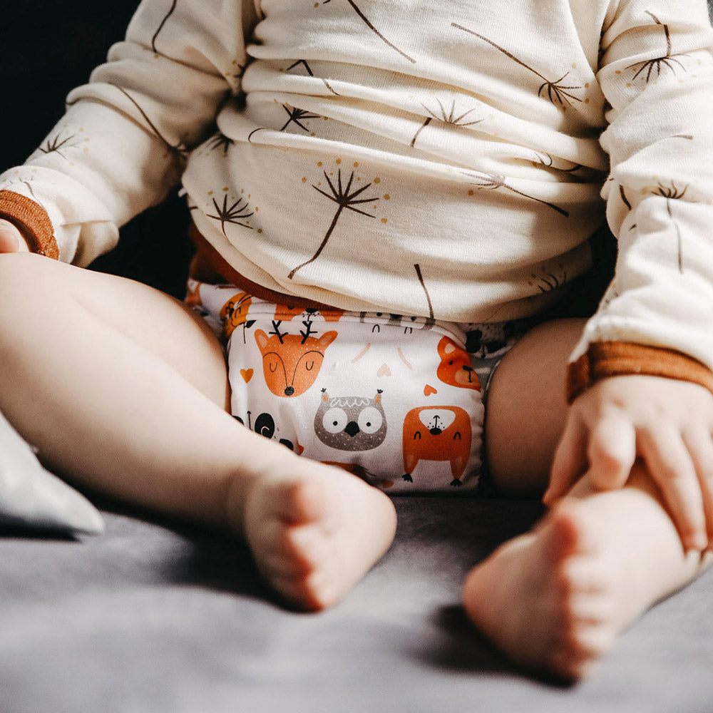 Culla di Teby (AI3) - Bio-Baumwolle Hybridwindel - (EINZELN) - Lovely Faces